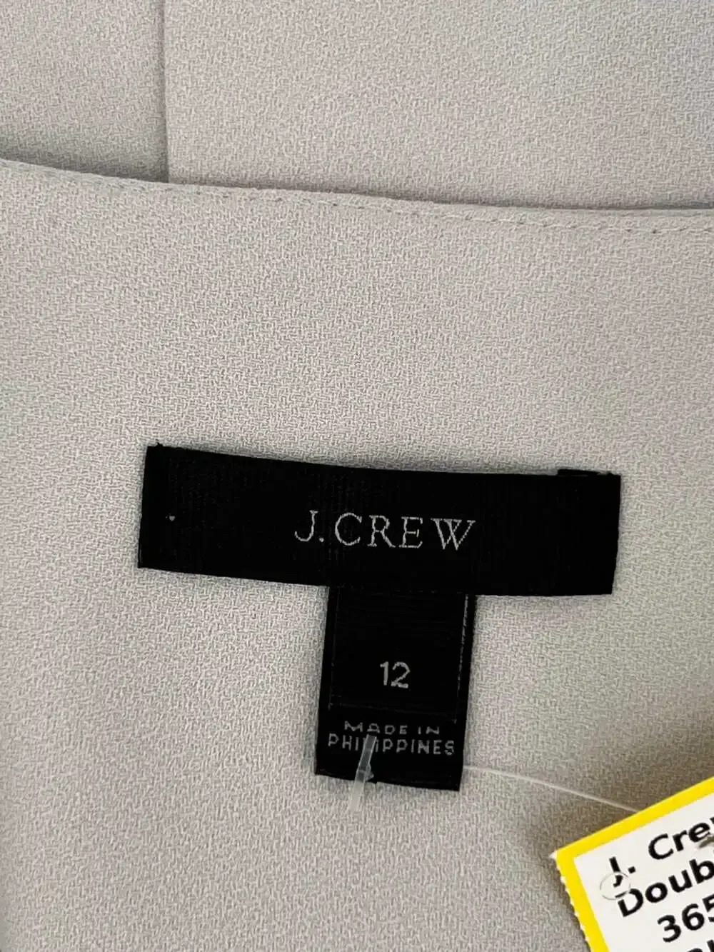 J. Crew Gray Blazer 365 Crepe | Regular 12, Polyester
